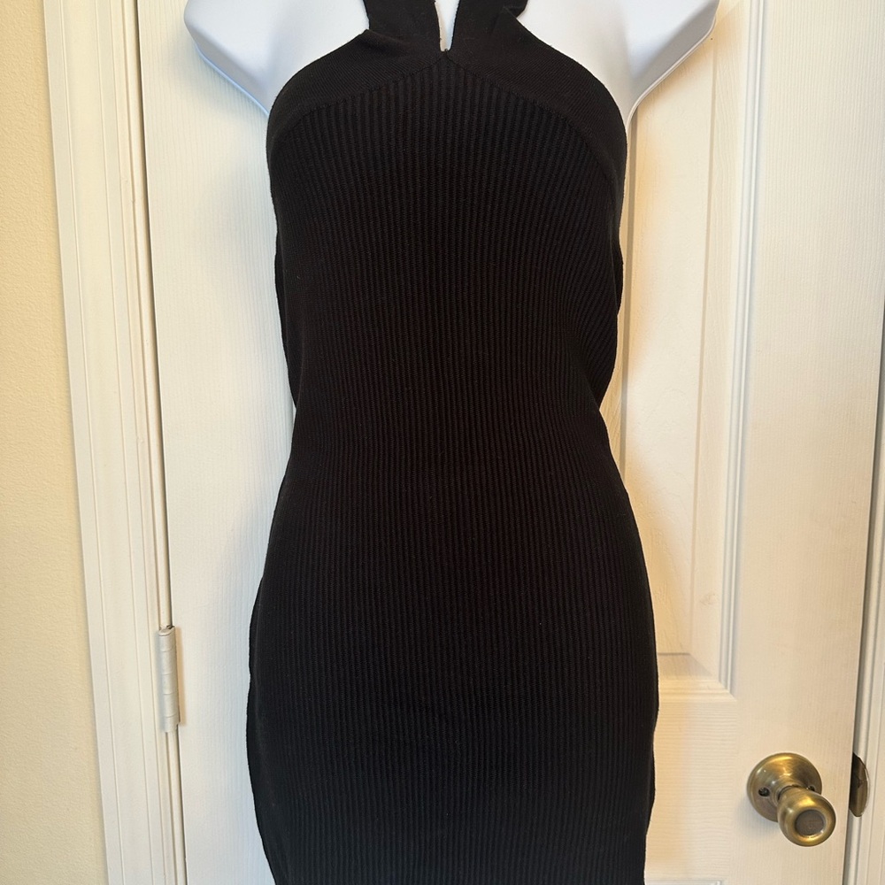 Guess Black Strapless Dress